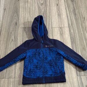 Free Country Kids Navy and Blue Patterned jacket